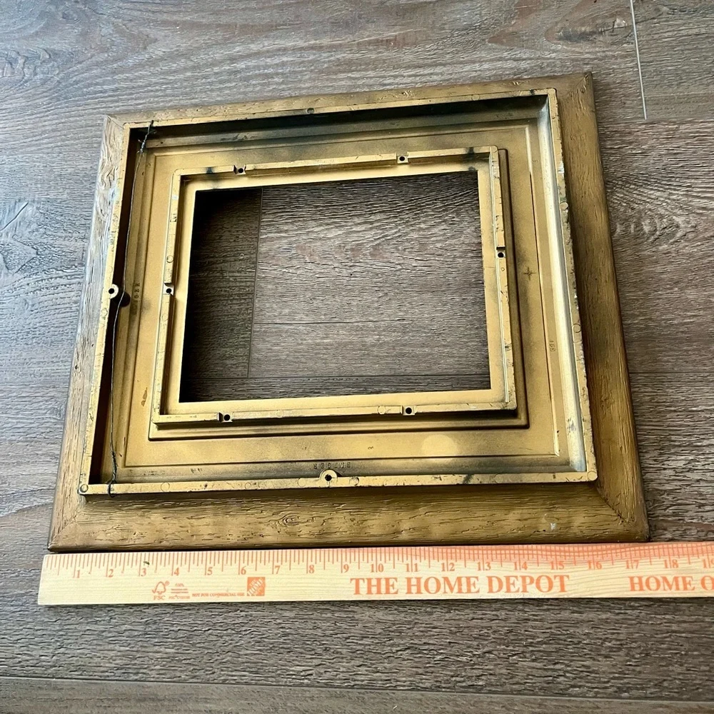 Elegant Gold and Black Decorative Frame 15.5/17.5 inches